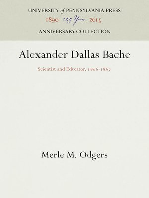 cover image of Alexander Dallas Bache